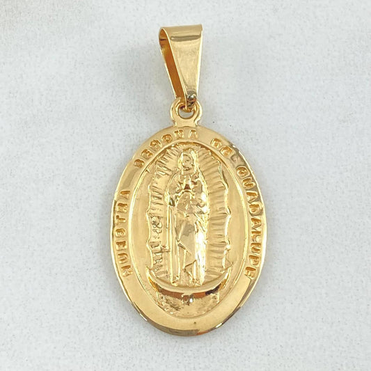 Dije Virgen Guadalupe 2.7gr / 3.5cm / Oro Amarillo 18K *