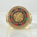 Anillo Ruleta Casino Movil 6.95gr / T10 1/4 / Oro 18K ©