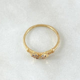 Anillo Mariposa En Relieve 1.7gr / T5 1/2 / Oro 18K *