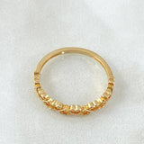 Interlaced Hearts Ring 1.85gr / Size 7 / 18K Gold *