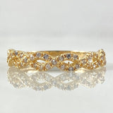 Anillo Olas Entrelazadas 2.25gr / T7 1/2 / Oro 18K