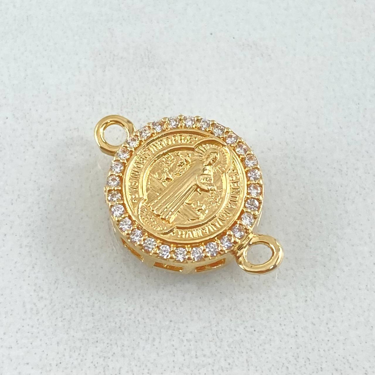 Herraje San Benito 2.55gr / 1.8cm / Oro 18K *