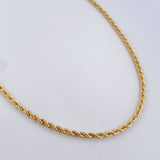 Cadena Lazo 10.35gr / 60cm / 4.2mm Oro Amarillo +3 18K &