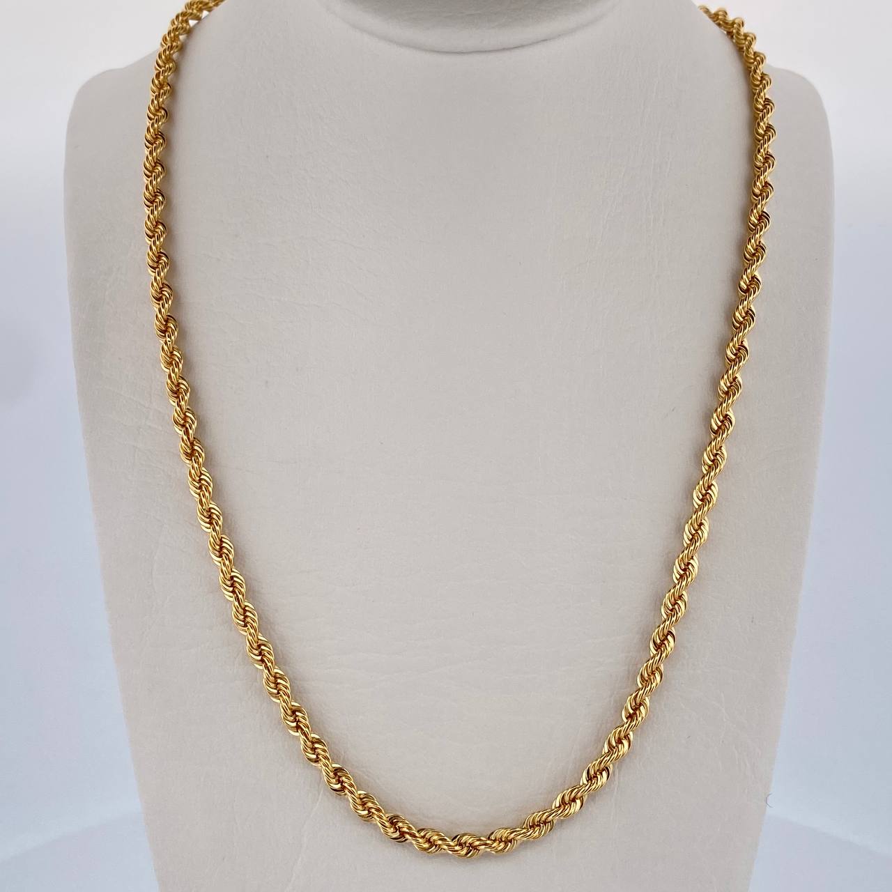 Cadena Lazo 10.35gr / 60cm / 4.2mm Oro Amarillo +3 18K &
