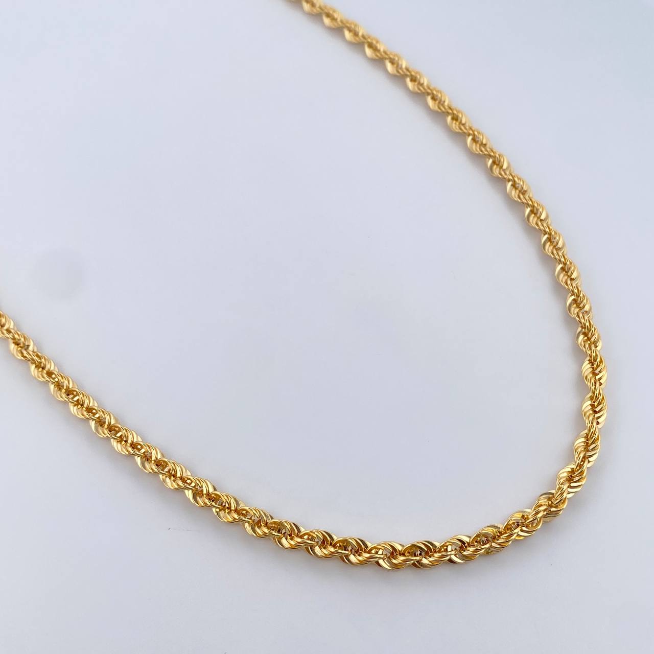 Cadena Lazo 14.8gr / 65.1cm / 4.75mm Oro Amarillo +3 18K $