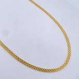 Cadena China 7.2gr / 60.2cm / 4.4mm Oro Amarillo +0 18K &