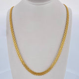Cadena China 7.2gr / 60.2cm / 4.4mm Oro Amarillo +0 18K &