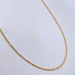 Cadena Cubana 3.95gr / 60.3cm / 2.3mm Oro Amarillo +0 18K &