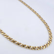 Cuban Links Monaco 32.9gr / 24.2in / White Zirconia 18K Gold +2 &