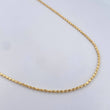 Cadena Militar 7.85gr / 60.5cm / 1.8mm Bola Diamantada Oro Rosa +3 18K &