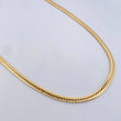 Cadena Serpiente Plana 15.85gr / 60.2cm / 4.5mm Oro Rosa +4 18K &
