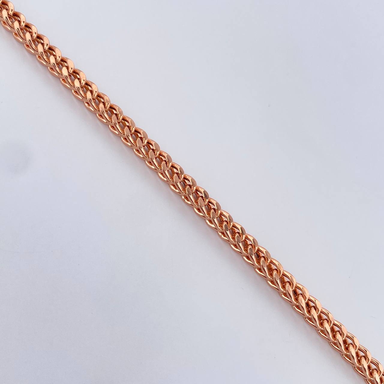 Pulso Franco 7.15gr / 22.1cm / 3.3mm Oro Amarillo +4 18K &