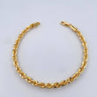 Rope Bracelet 5.8gr / 21.1cm / 4.7mm Yellow Gold +3 18K &