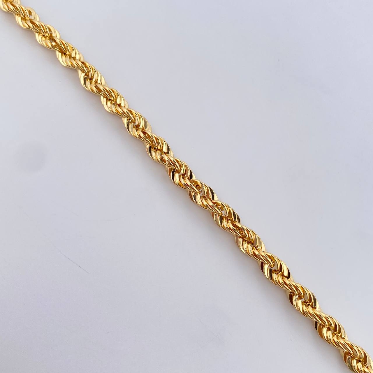 Pulso Lazo 5.3gr / 20.4cm / 4.2mm Oro Amarillo +4 18K &