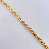 Pulso Lazo 5.3gr / 20.4cm / 4.2mm Oro Amarillo +4 18K &