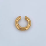 Earcuff Piercing 1.3gr / 0.8in / 18K Gold +4 &