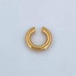 Earcuff Piercing 0.85gr / 1.7cm / +4 18K Gold &