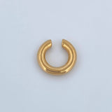 Earcuff Piercing 0.85gr / 1.7cm / +4 18K Gold &