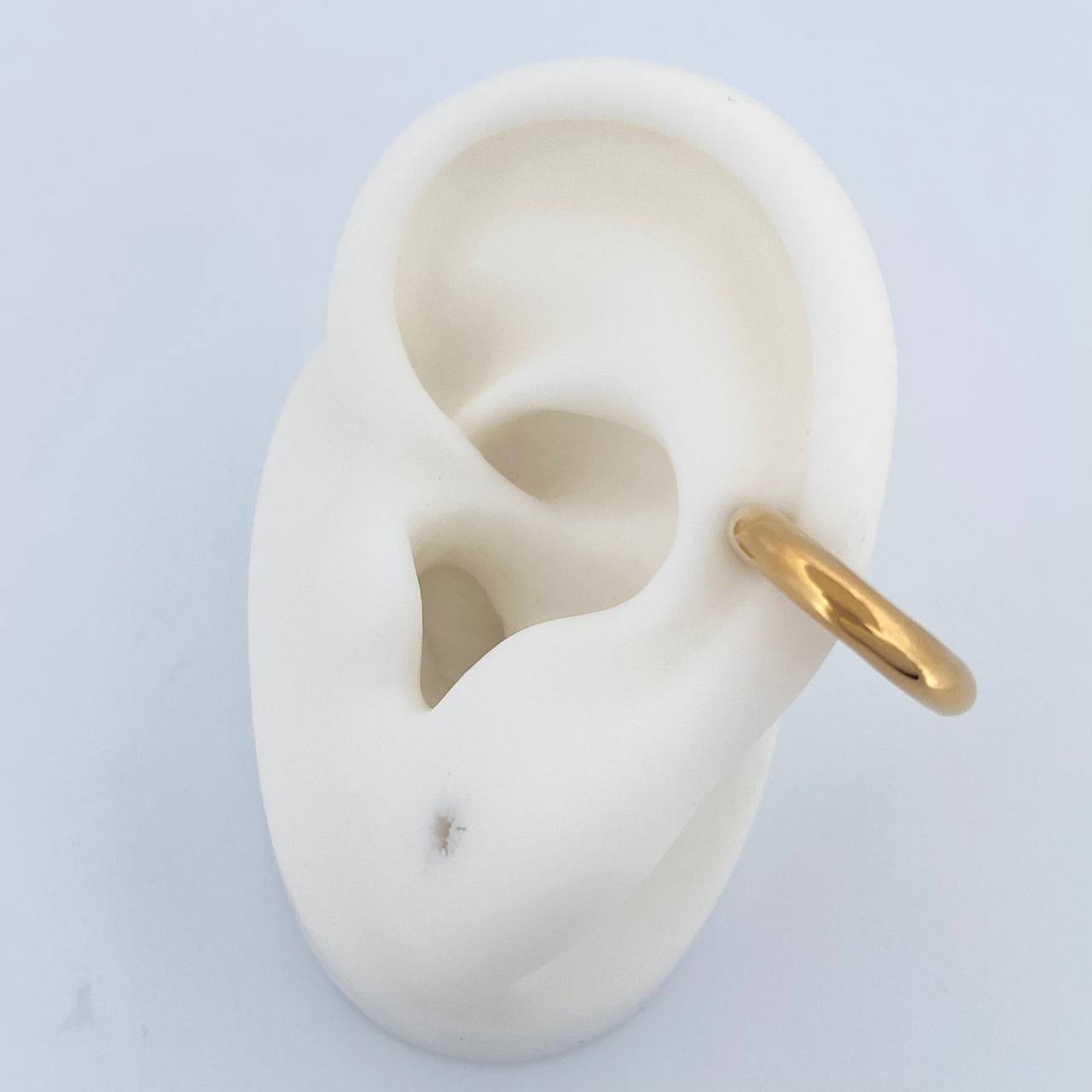 Earcuff Piercing 0.85gr / 1.7cm / +4 18K Gold &