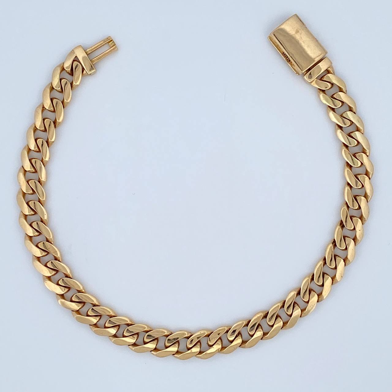 Pulso Cubano 12.95gr / 20.5cm / Nac.Esp. Oro 18K $