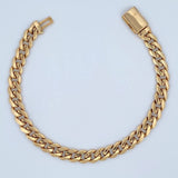 Pulso Cubano 12.95gr / 20.5cm / Nac.Esp. Oro 18K $