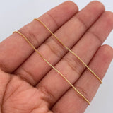 Venetian Chain 1.75gr / 19.9in / +3 18K Gold &