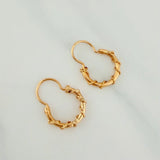 Candongas Aro Lazo 1.5gr / 2cm / Oro Amarillo 18K $