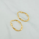 Candongas Asby 1.9gr / 3cm / Oro Amarillo 18K $