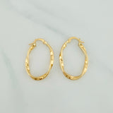 Candongas Asby 1.9gr / 3cm / Oro Amarillo 18K $