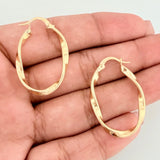 Candongas Asby 1.9gr / 3cm / Oro Amarillo 18K $