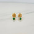 Topos Cuatro Garras 0.55gr / 2.8mm Oro Amarillo 18K %