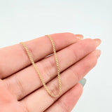 Pulso Chino 1.25gr / 7 3/4 in / 1.5mm Oro Amarillo +1 18K ©