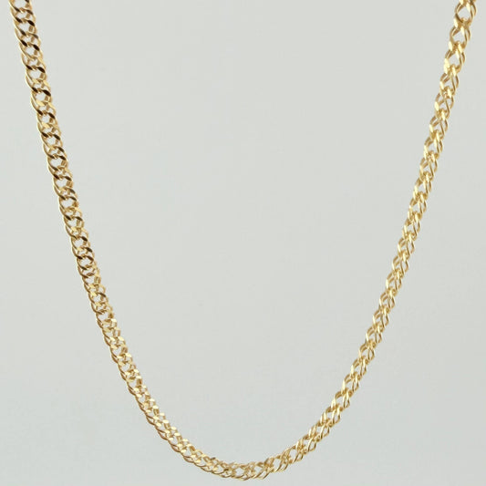 Cadena Garibaldi 4.4gr / 19 3/4 in / 3.1mm Oro Amarillo +3 18K *