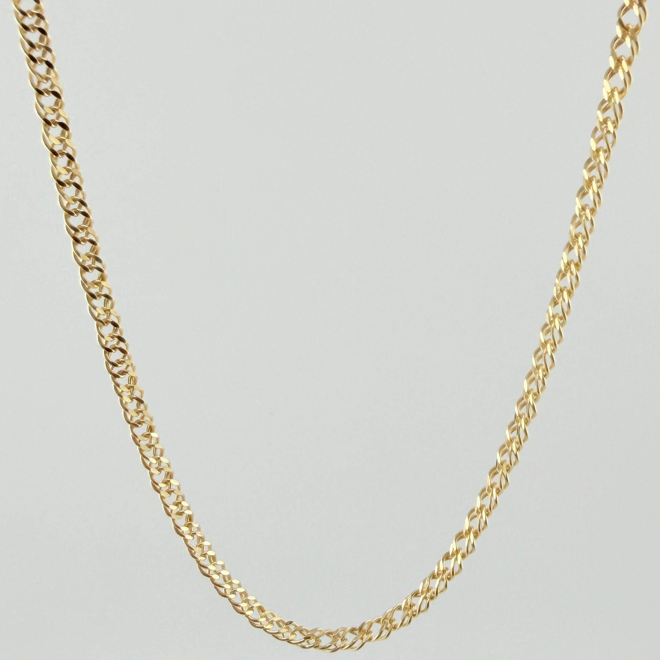 Cadena Garibaldi 5.25gr / 23 1/2 in / 3.1mm Oro Amarillo +3 18K *