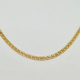 Cadena Garibaldi 4.4gr / 19 3/4 in / 3mm Oro Amarillo +3 18K ©