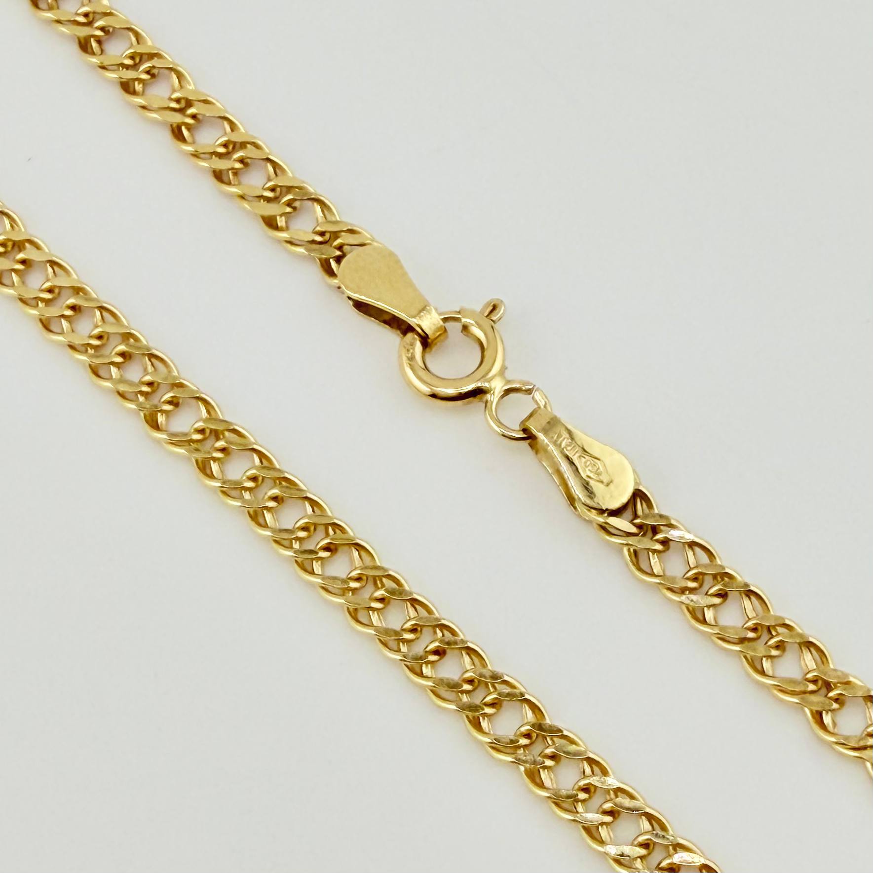 Cadena Garibaldi 4.4gr / 19 3/4 in / 3.1mm Oro Amarillo +3 18K *