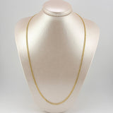 Cadena Garibaldi 5.3gr / 23 1/2 in / 3.2mm Oro Amarillo +3 18K