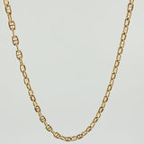 Cadena Escalera Volga 11.5gr / 23 1/2 in / 3.8mm Oro Amarillo +3 18K