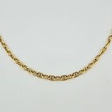 Cadena Escalera Volga 9.65gr / 19 3/4 in / 3.8mm Oro Amarillo +3 18K