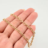 Cadena Escalera Volga 9.65gr / 19 3/4 in / 3.8mm Oro Amarillo +3 18K ©