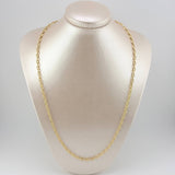 Cadena Escalera Volga 11.5gr / 23 1/2 in / 3.8mm Oro Amarillo +3 18K