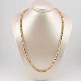 Cadena Rustica Imperial 78.85gr / 23 1/2 in / 5.3mm Oro Amarillo Nac.Esp. 18K ©