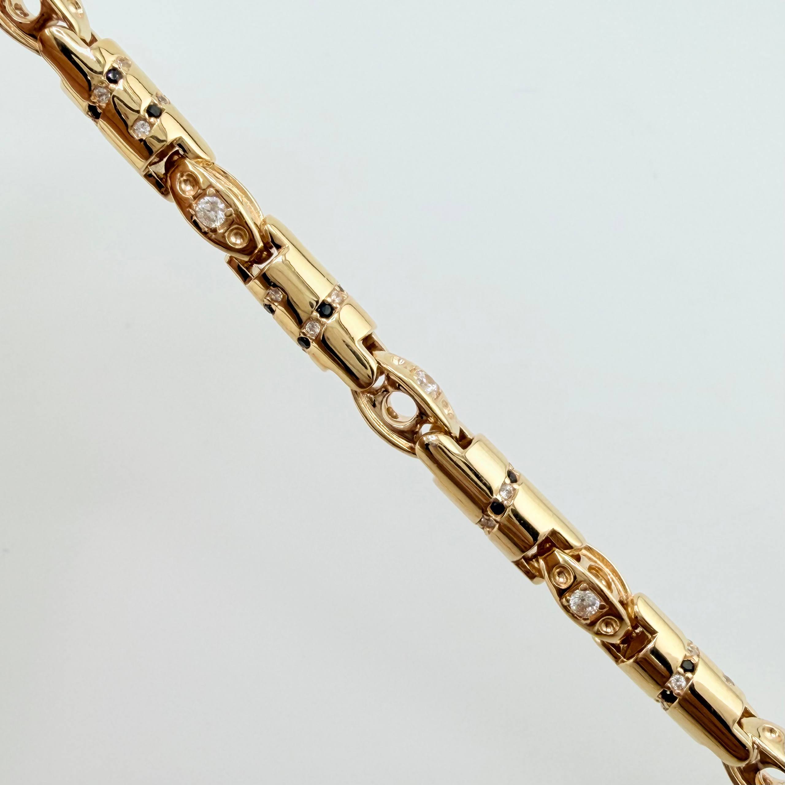 Cadena Rustica Imperial 78.85gr / 23 1/2 in / 5.3mm Oro Amarillo Nac.Esp. 18K ©