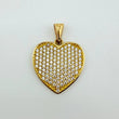 Dije Corazon 3.35gr / 1 in / Oro Amarillo 18K