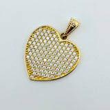 Dije Corazon 3.35gr / 1 in / Oro Amarillo 18K
