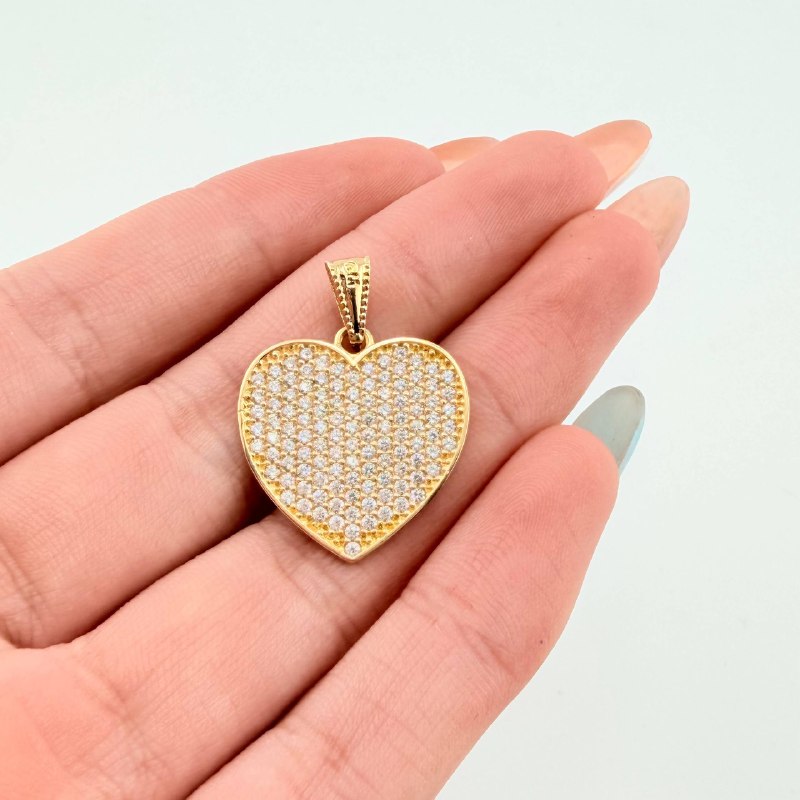 Dije Corazon 2.8gr / 1 in / Oro Amarillo 18K ©