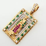 Dije Virgen Guadalupe 4.1gr / 1 1/4 in / Oro Amarillo 18K ©