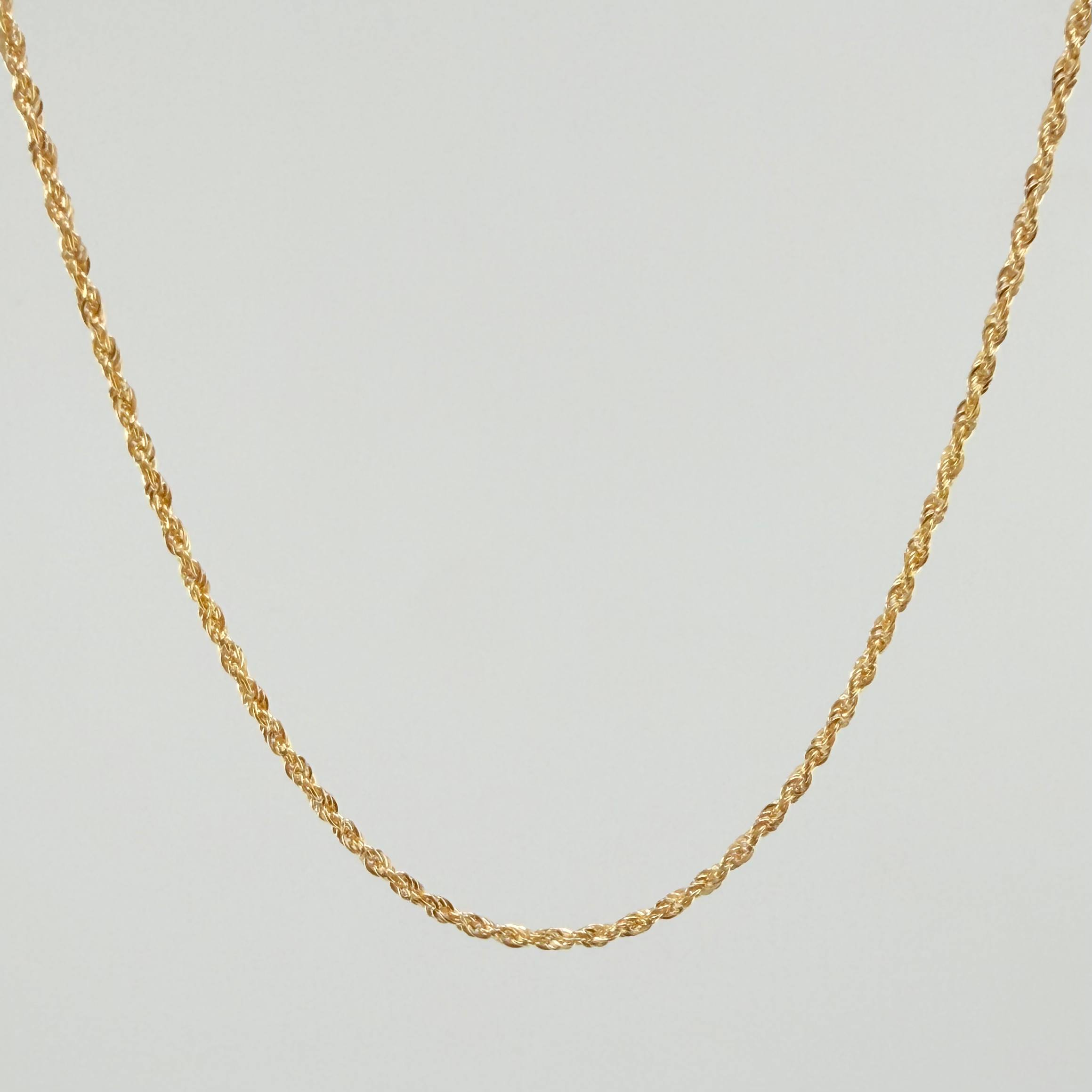 Cadena Lazo 0.85gr / 17 3/4 in / 1.2mm Oro Amarillo +3 18K