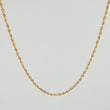 Cadena Lazo 0.85gr / 17 3/4 in / 1.2mm Oro Amarillo +3 18K *