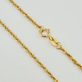 Cadena Lazo 0.85gr / 17 3/4 in / 1.2mm Oro Amarillo +3 18K ©